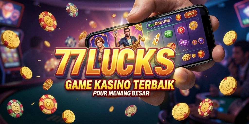 Tampilan gameplay menarik dari 77LUCKS dengan berbagai pilihan permainan.