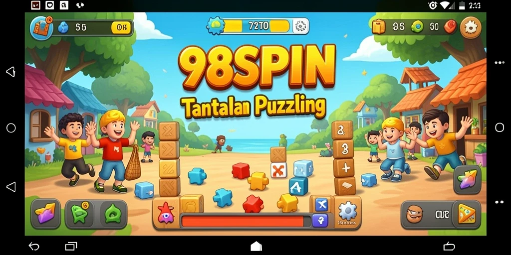 Tampilan gameplay 98SPIN yang menantang dan menarik.