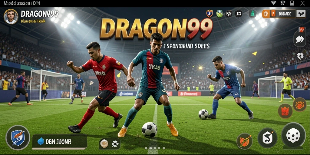 Gameplay mendebarkan dari DRAGON99 dengan aksi olahraga yang intens.