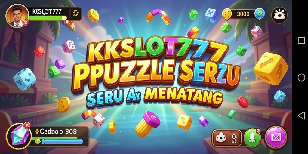 Tampilan gameplay KKSLOT777 yang menonjol dengan tantangan Puzzle.