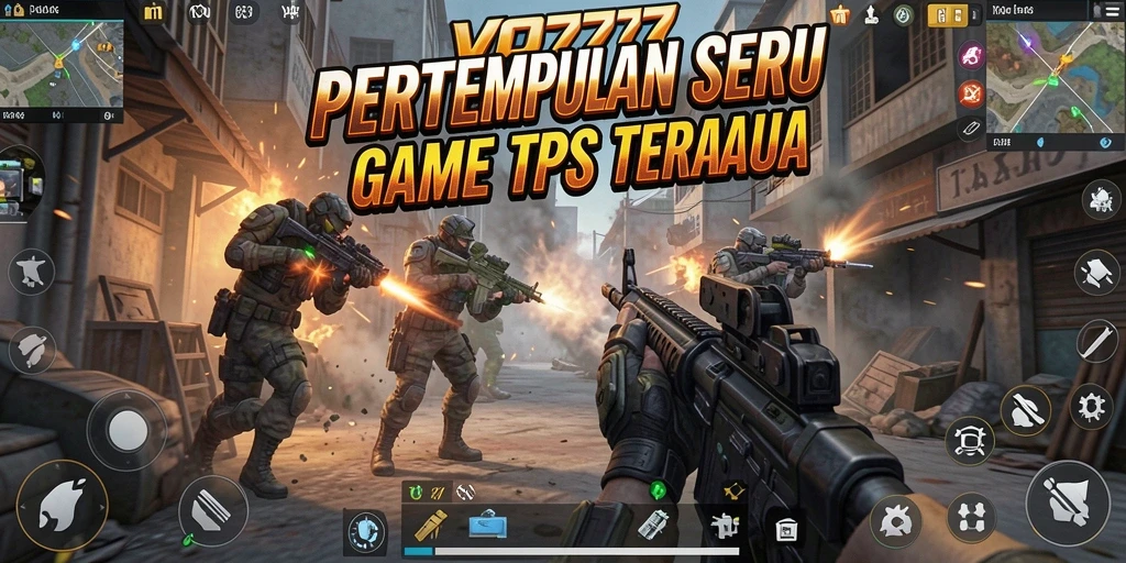 Tampilan menarik dari gameplay seru game TPS VO777.